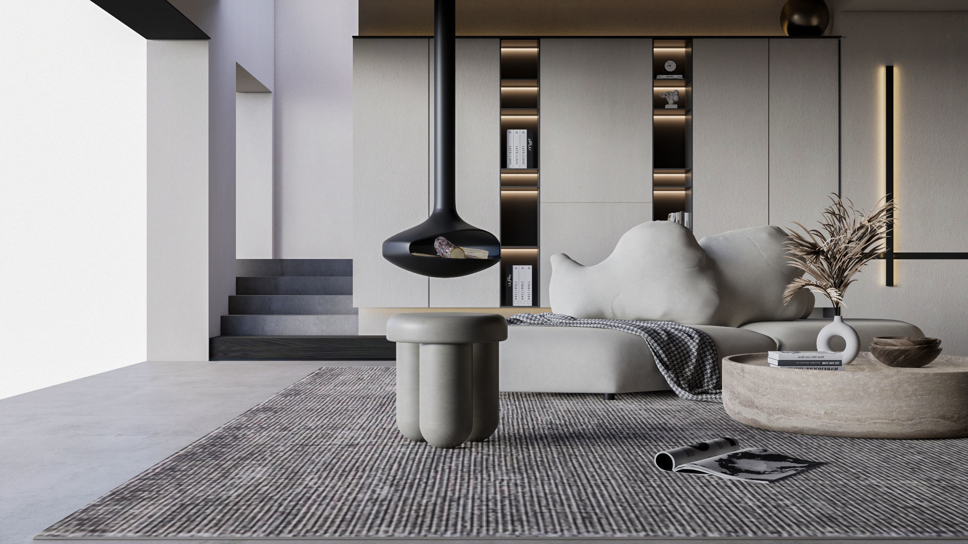 Living room 40 3D model_1