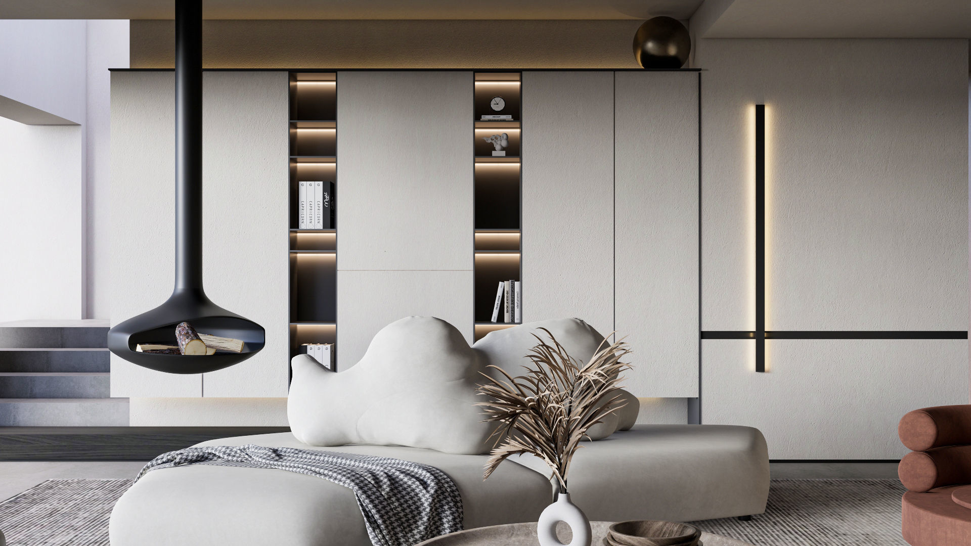 Living room 40 3D model_7