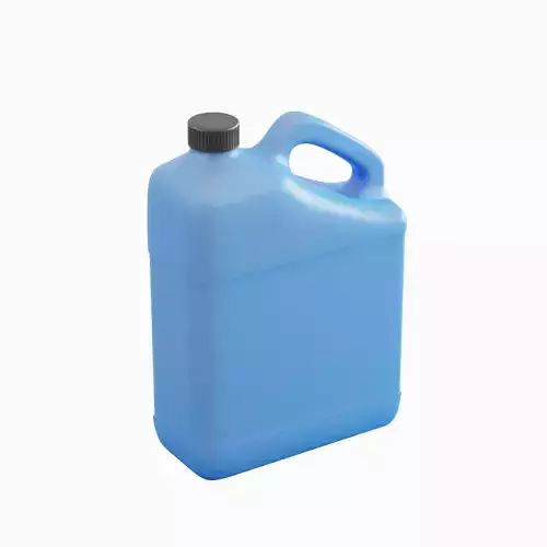 Plastic Canister A 01 3D model