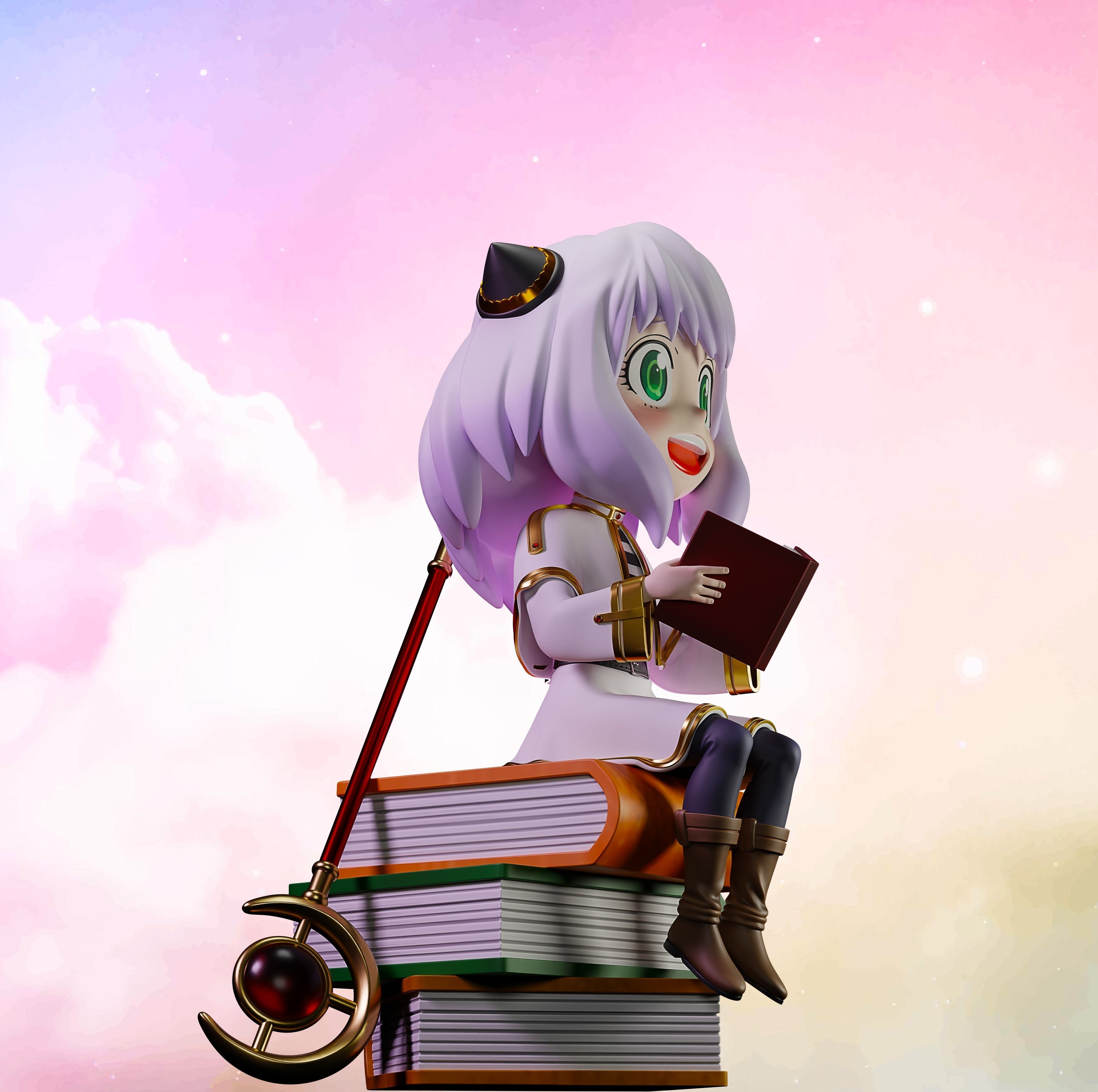 anya frieren 3D print model_3