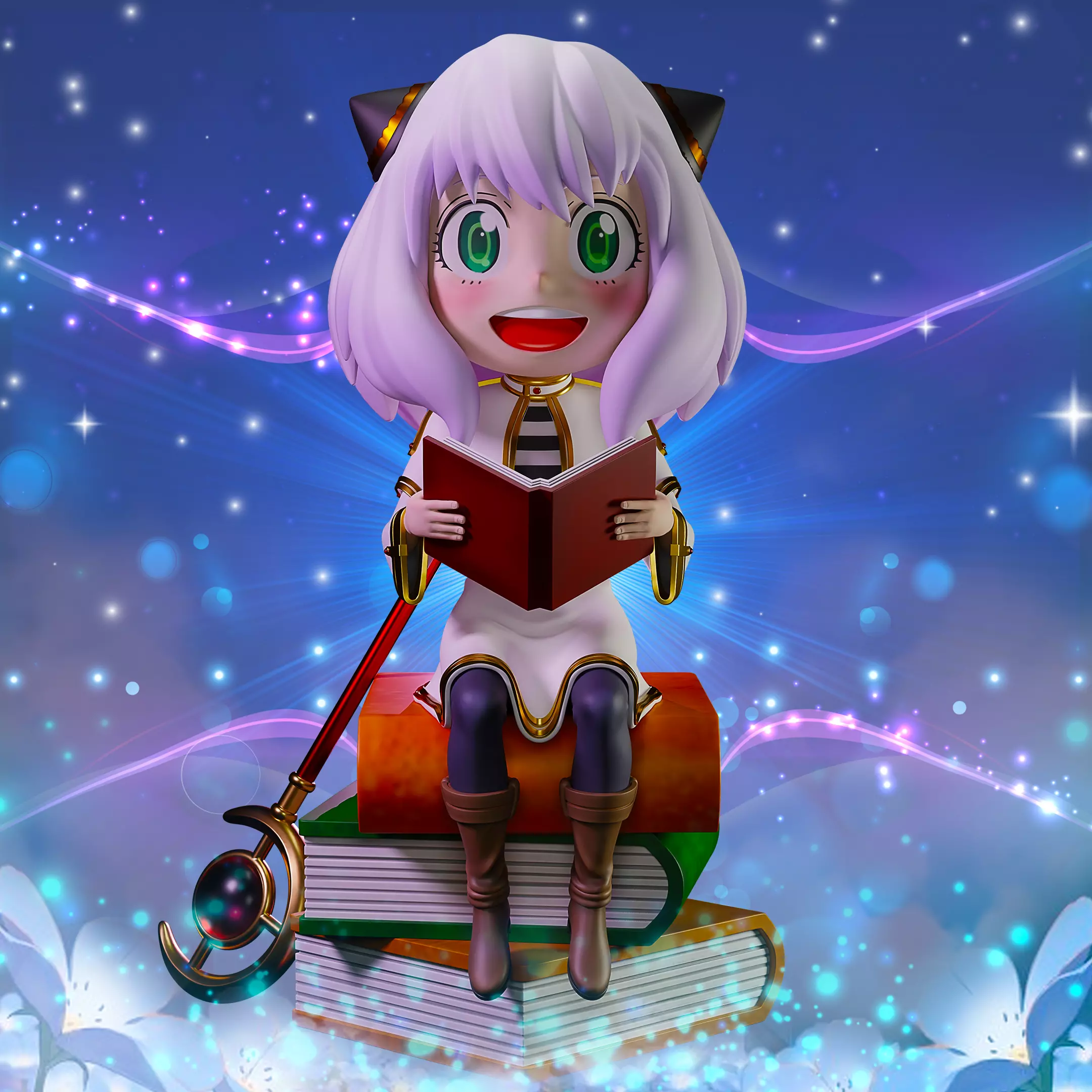 anya frieren 3D print model_0