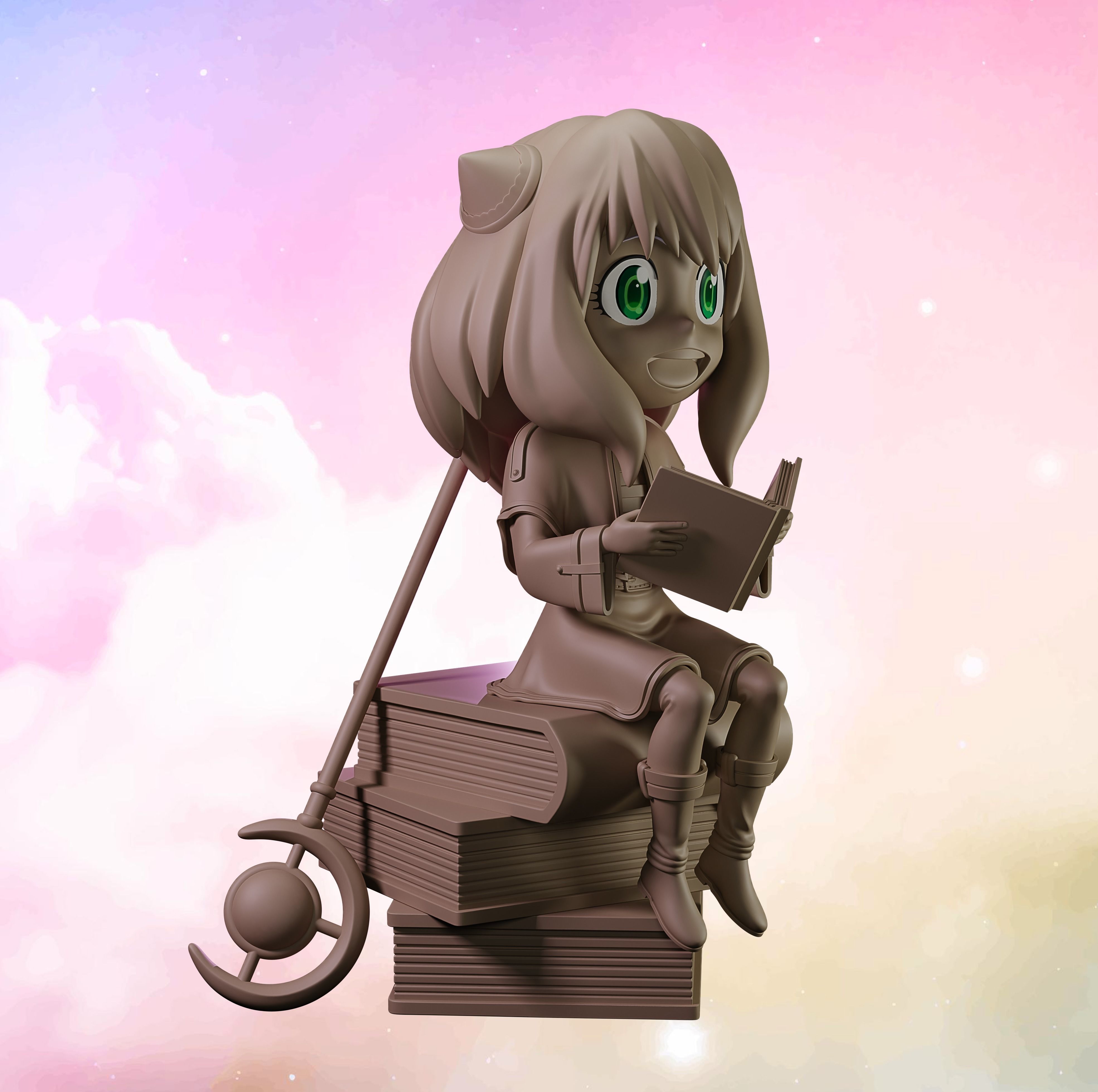 anya frieren 3D print model_6