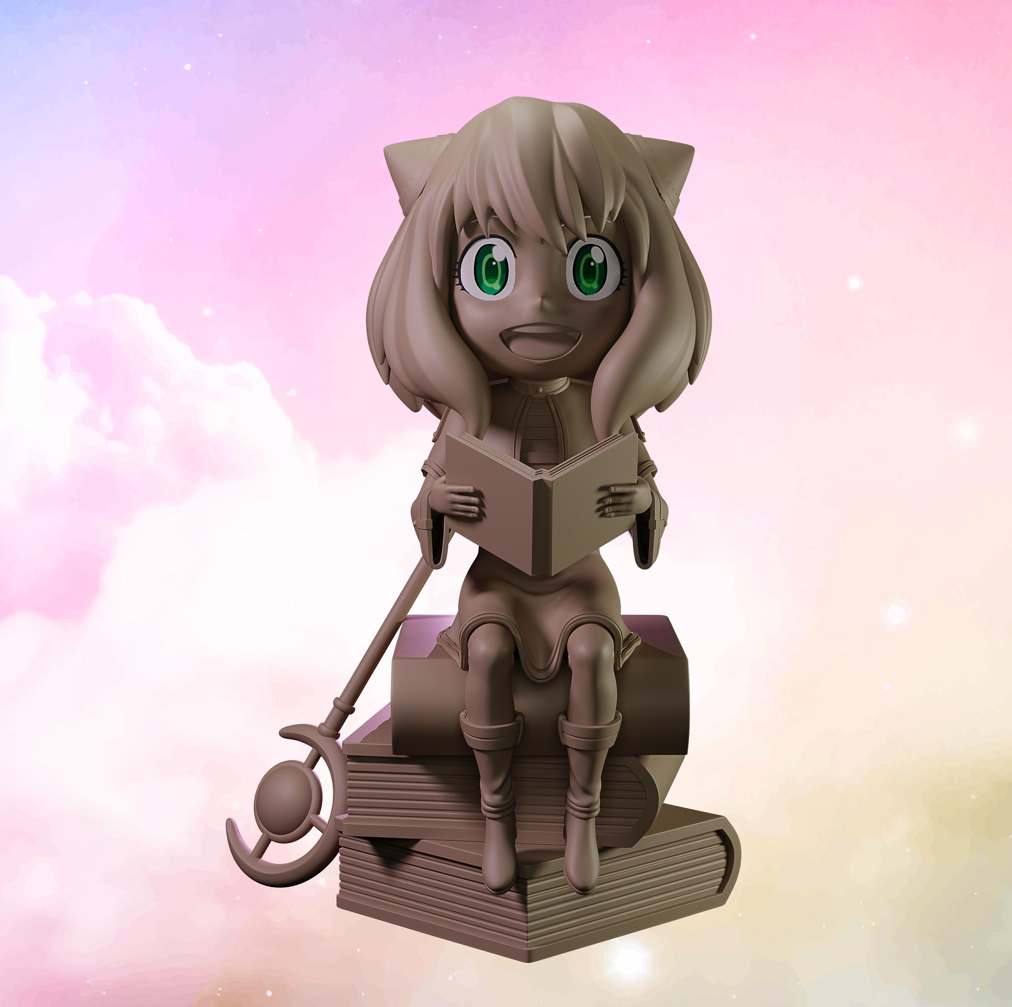 anya frieren 3D print model_5