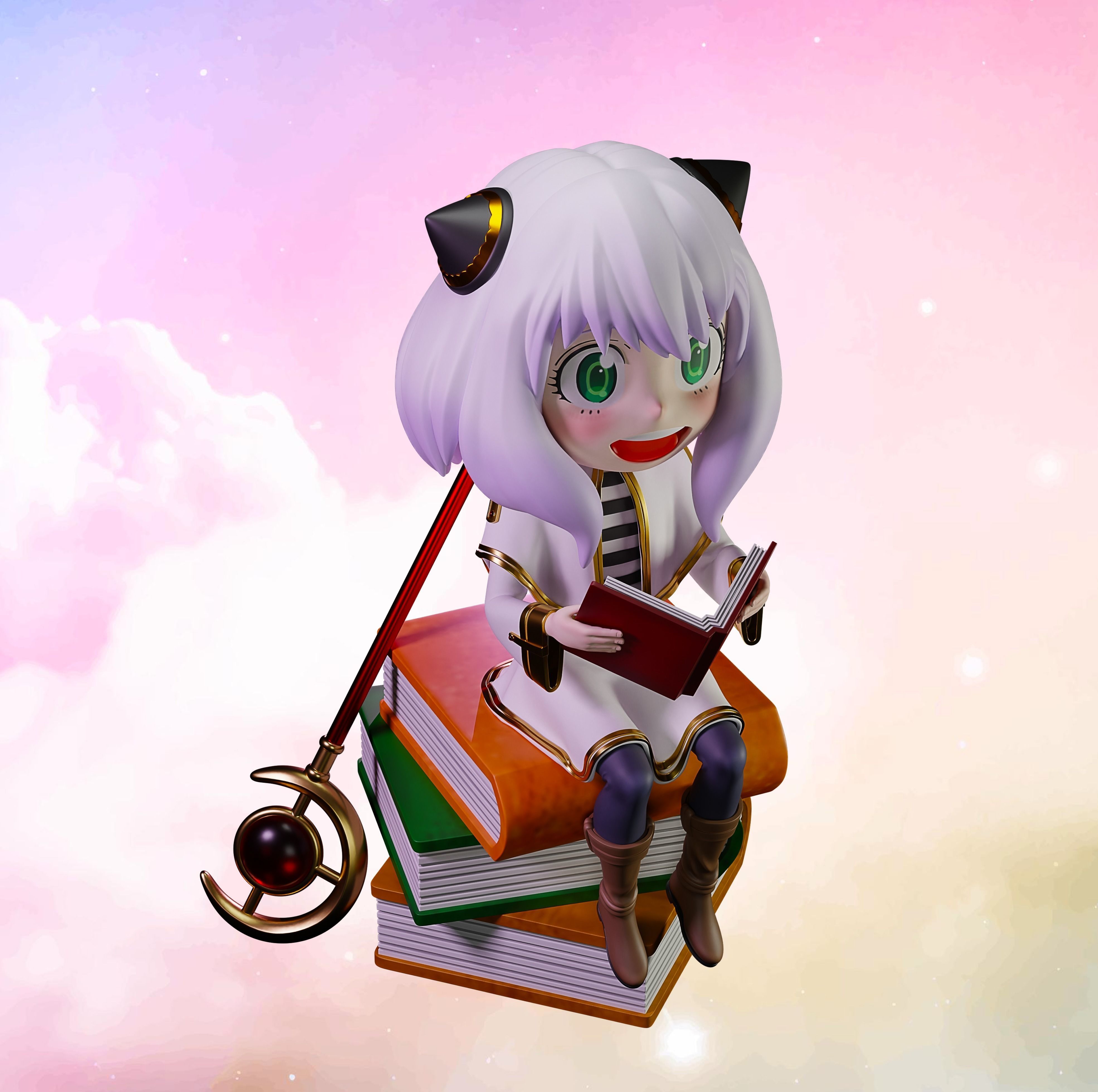 anya frieren 3D print model_4