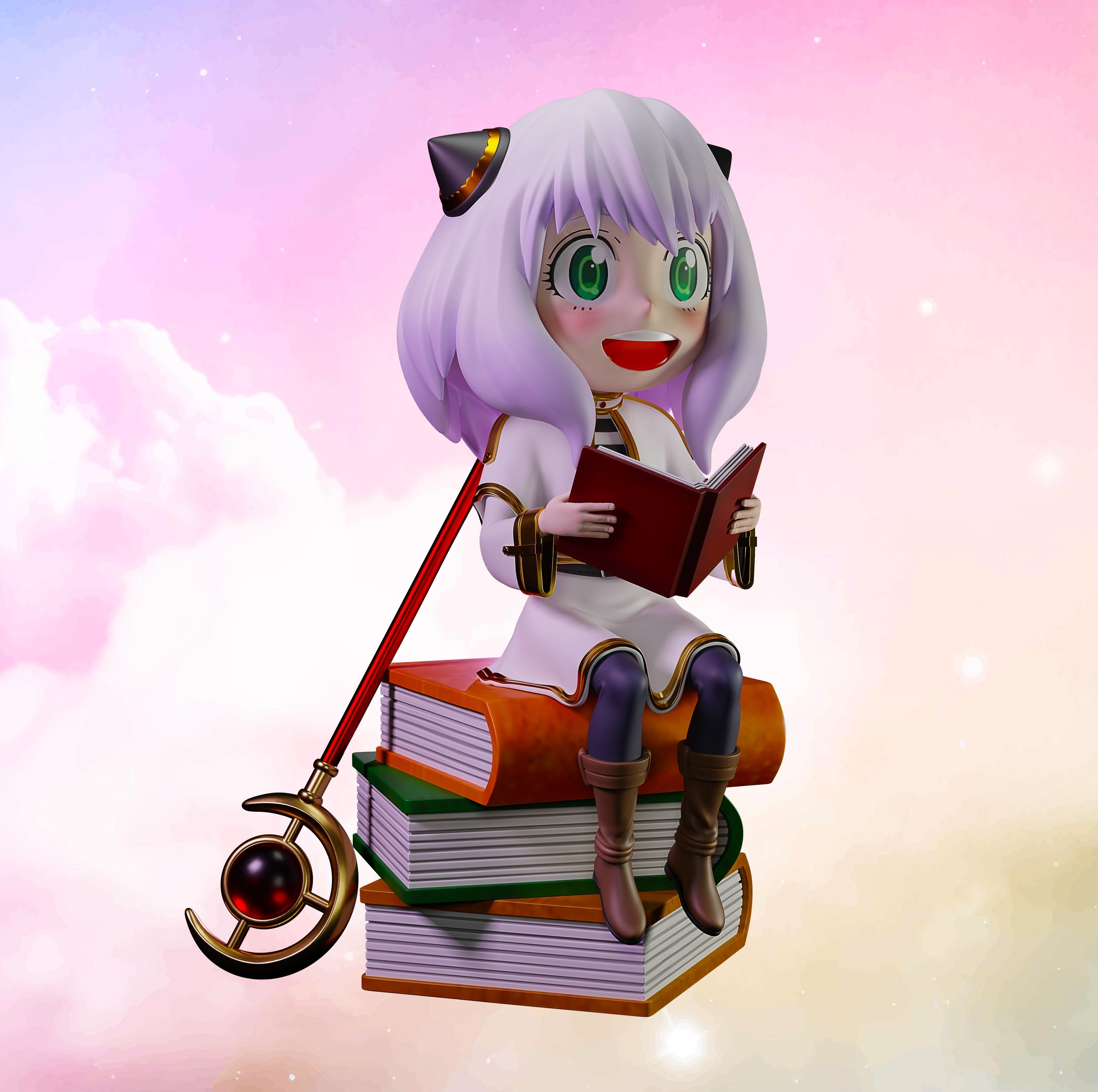 anya frieren 3D print model_1