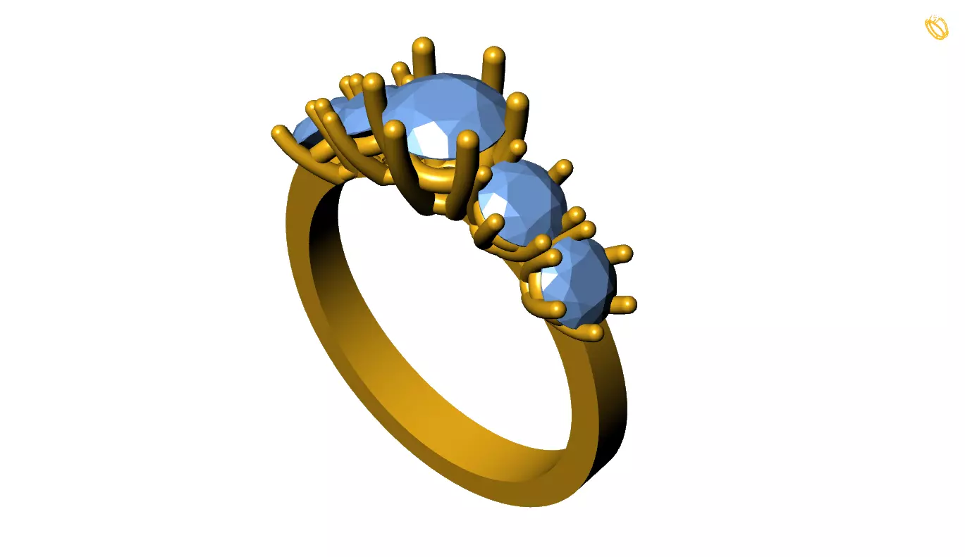 Rings Free 3D print model
