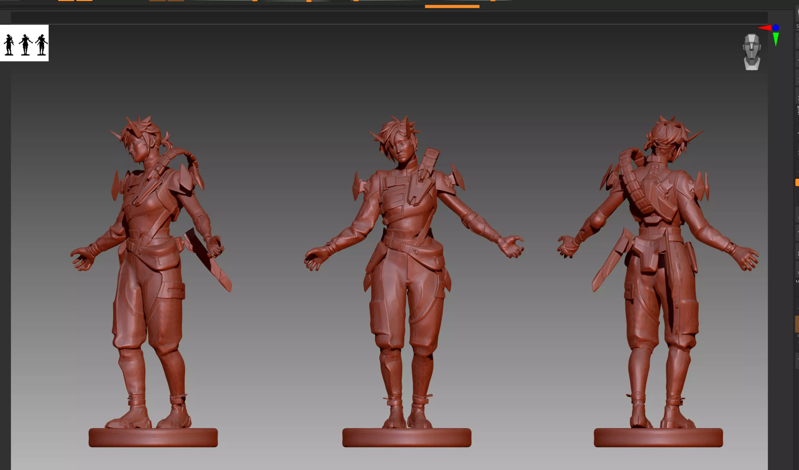 Apex Legends Alter STL and OBJ 3D print model_0