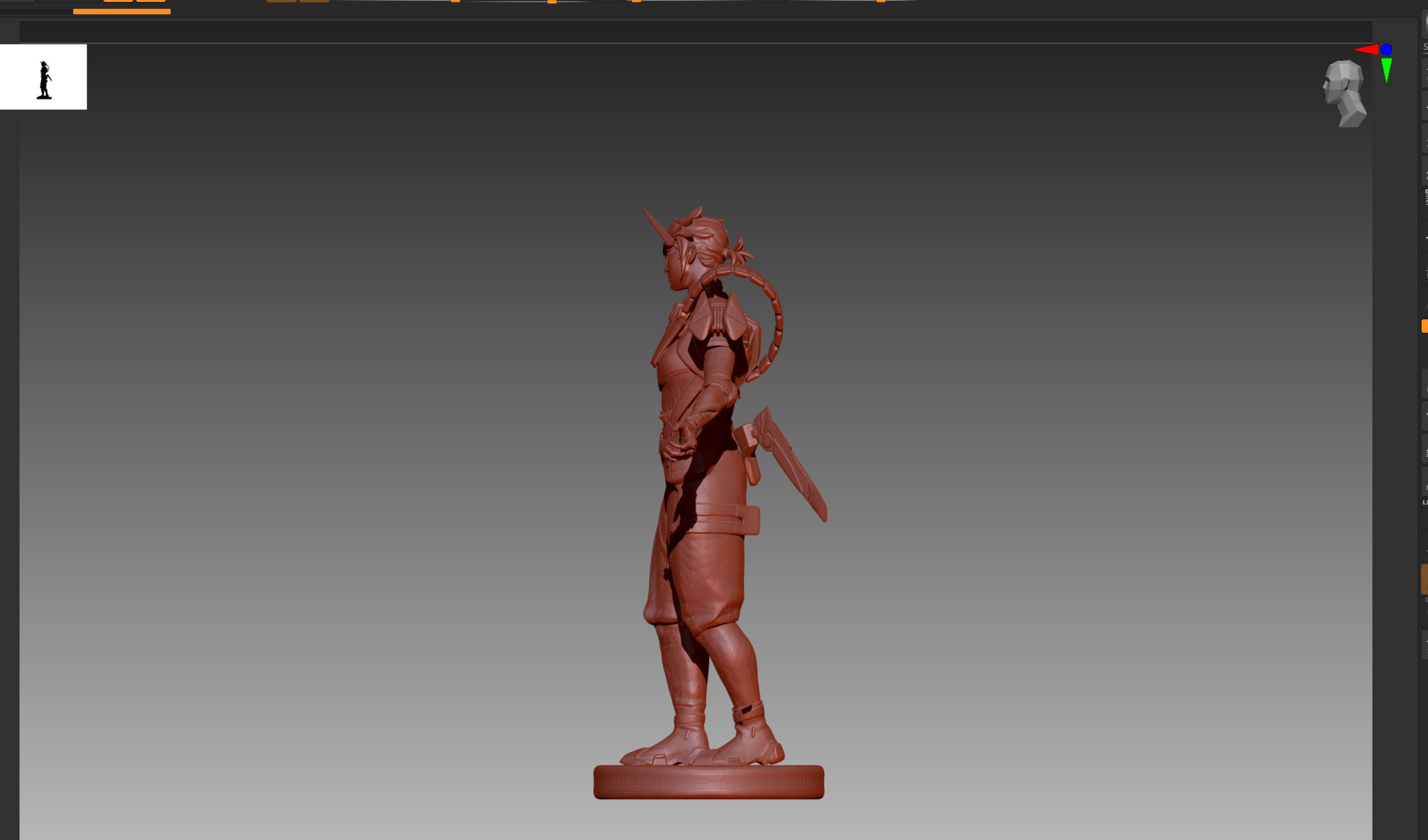 Apex Legends Alter STL and OBJ 3D print model_3