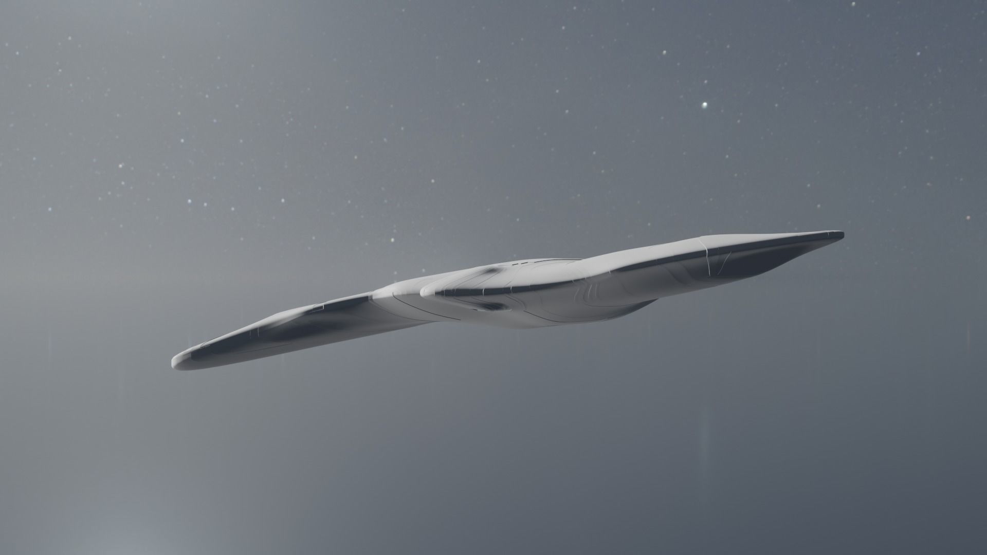 Asymmetric Spaceship 3D model_21