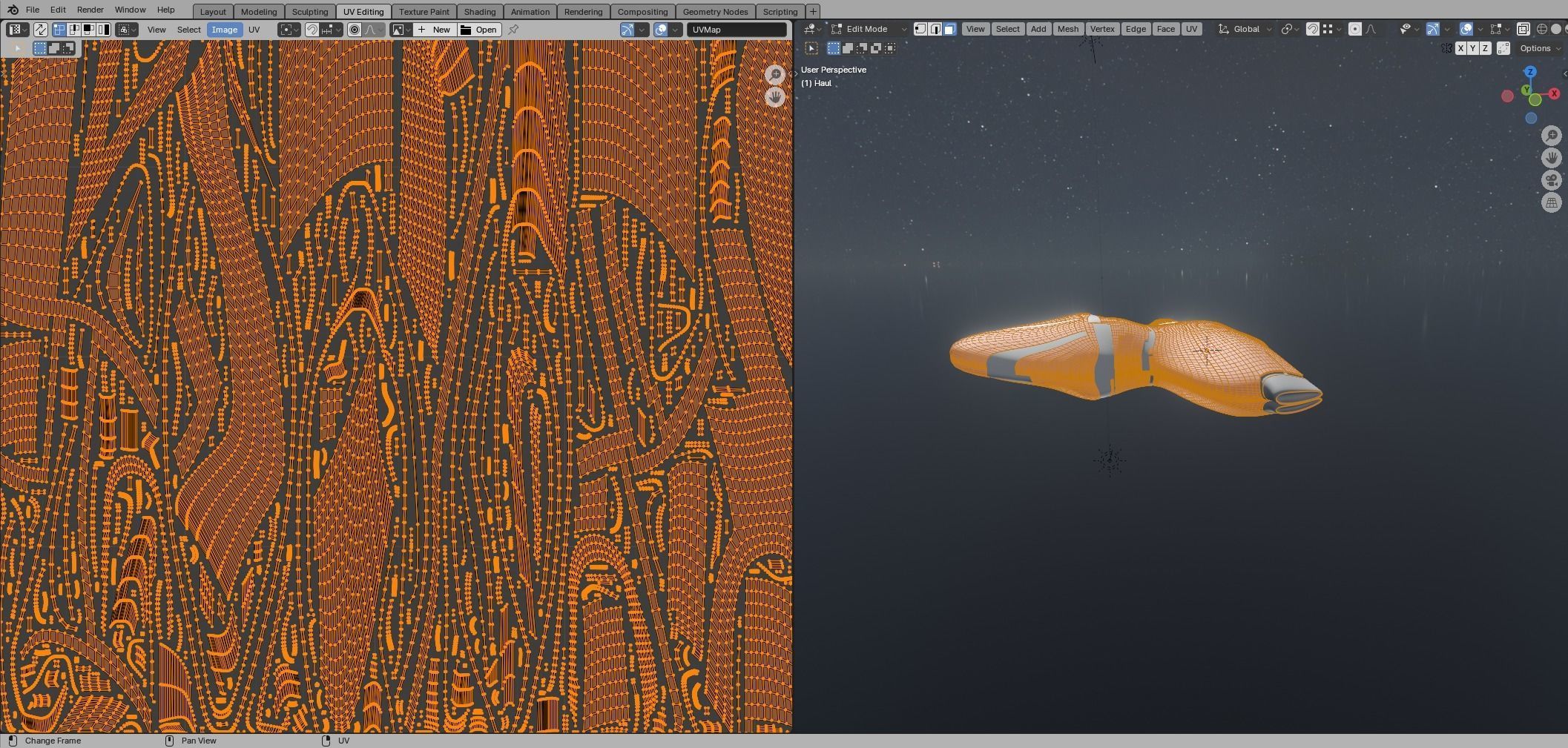 Asymmetric Spaceship 3D model_37