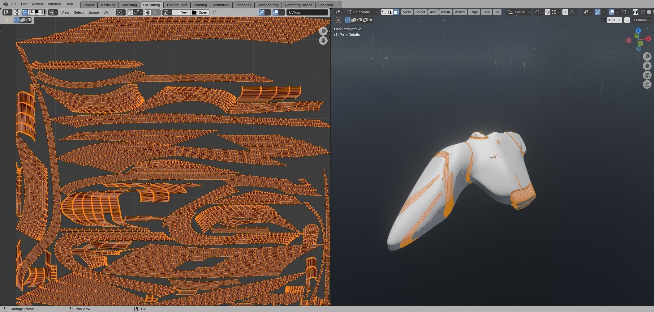 Asymmetric Spaceship 3D model_42
