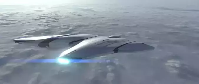 Asymmetric Spaceship