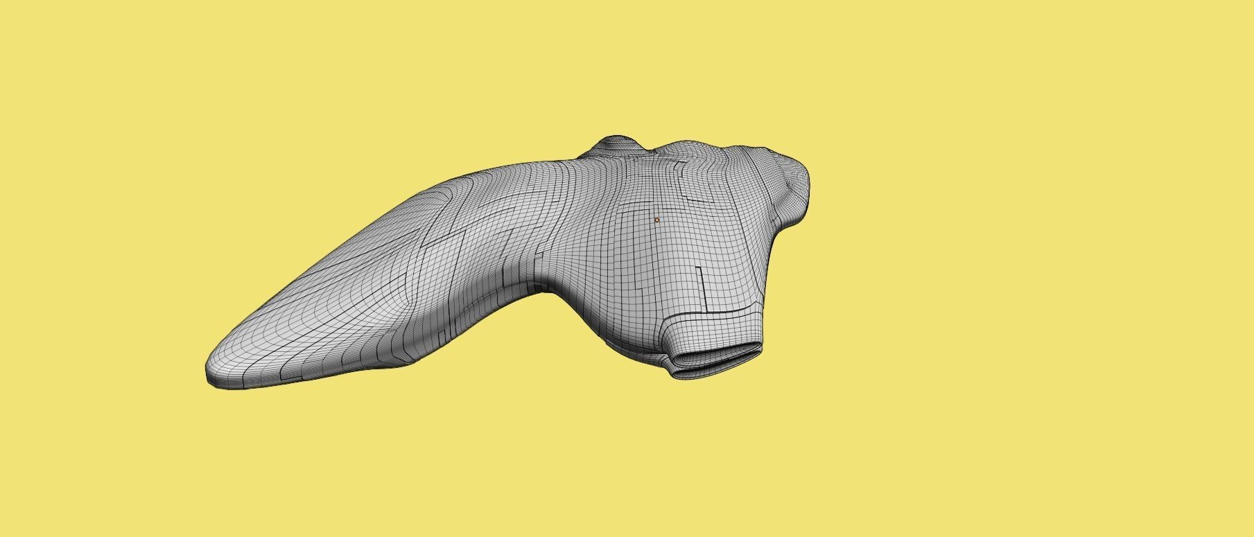 Asymmetric Spaceship 3D model_31