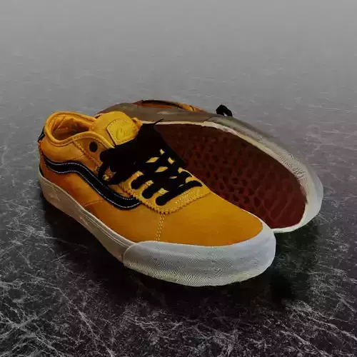 VANS CHIMA PRO 2 3D SHOES Low-poly 3D model
