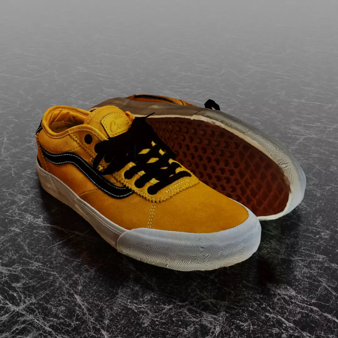 VANS CHIMA PRO 2 3D SHOES Low-poly 3D model