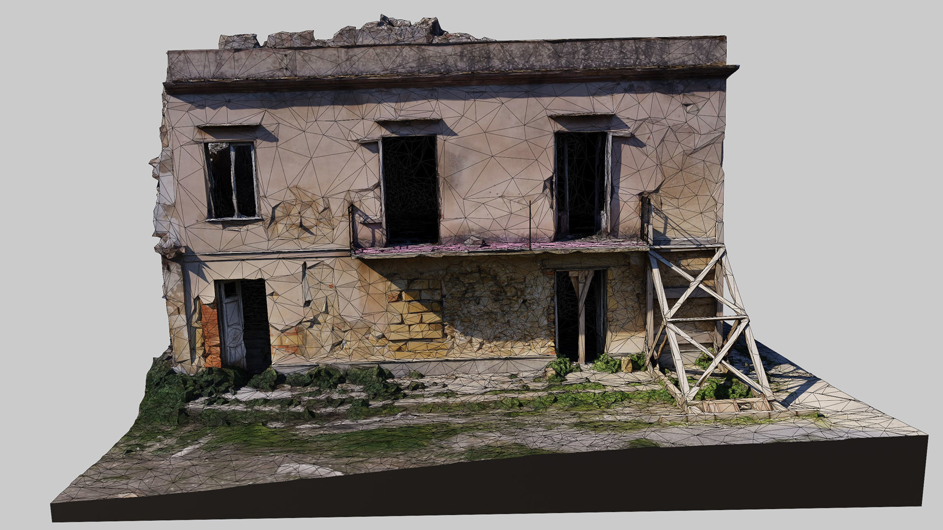 Abandoned-Building-11 3D model_6