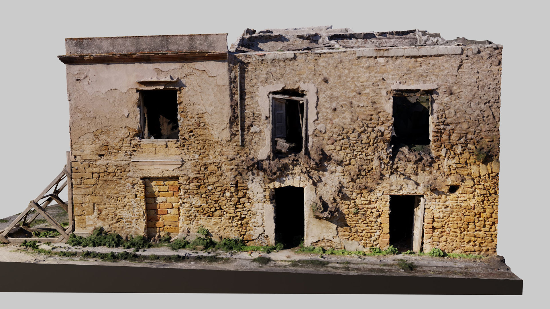 Abandoned-Building-11 3D model_1