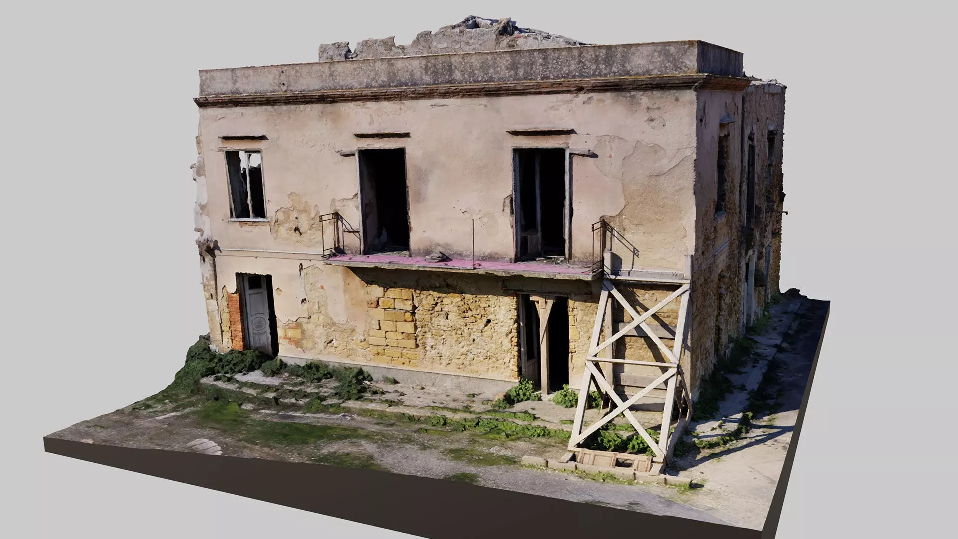 Abandoned-Building-11 3D model_0