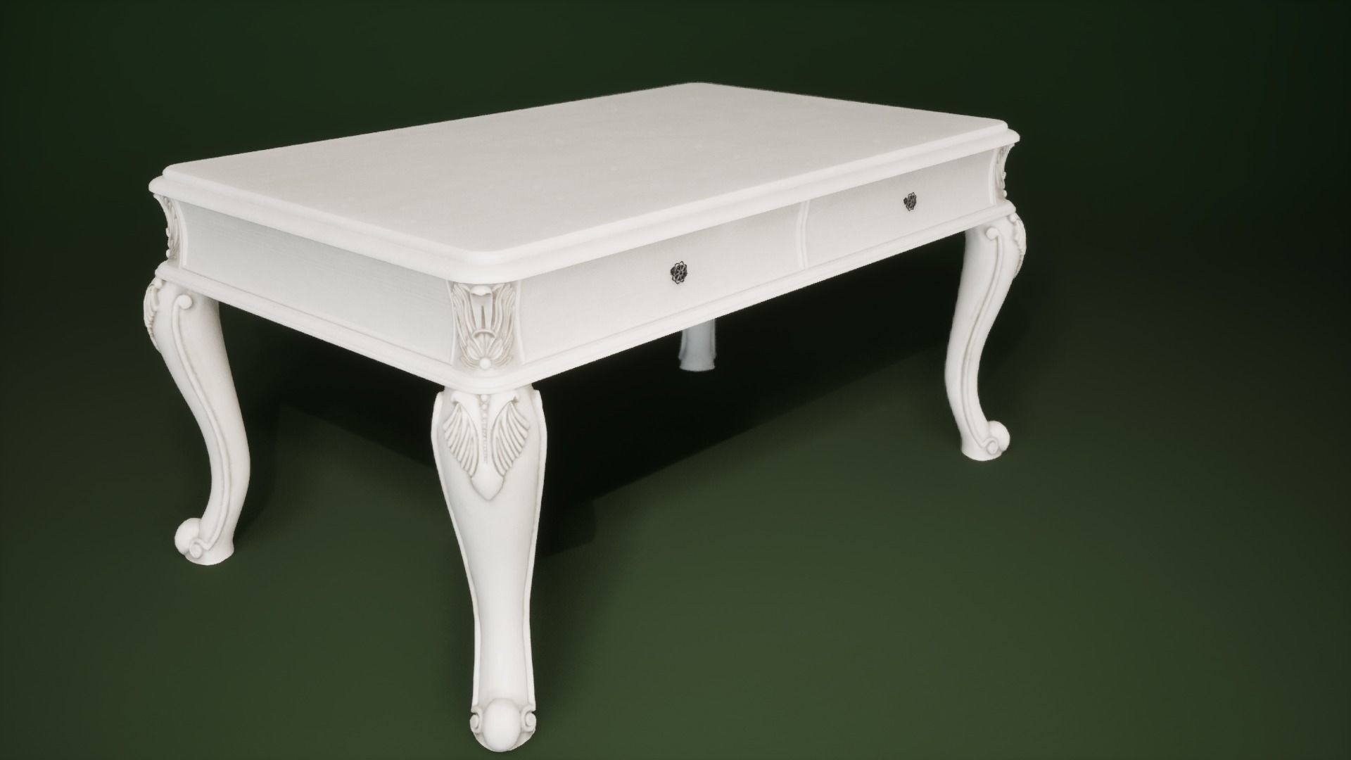 Victorian Coffee Table 3D model_5