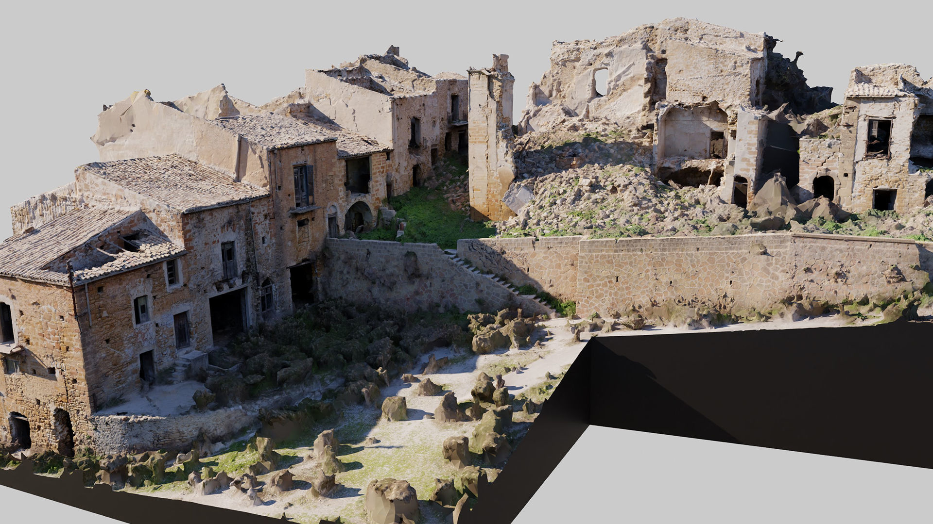 Abandoned-Building-Complex-12 3D model_1