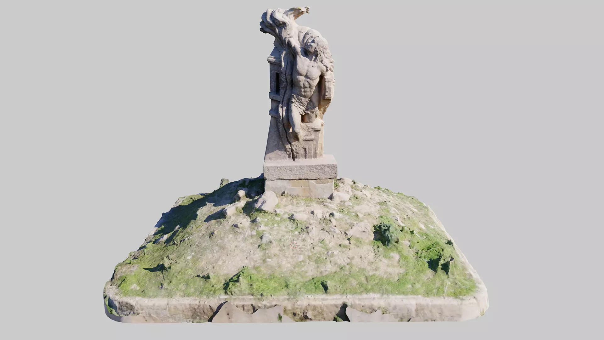 Abandoned-Statue-13 3D model