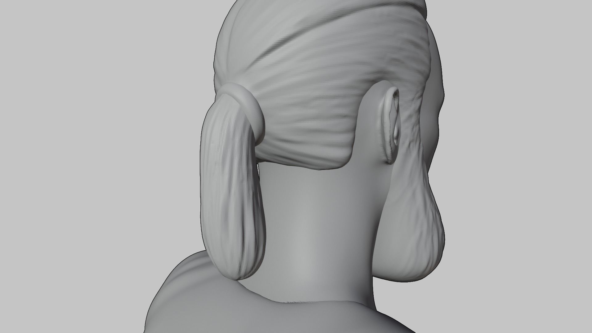 Sculpture of a meditating man Free 3D print model_6