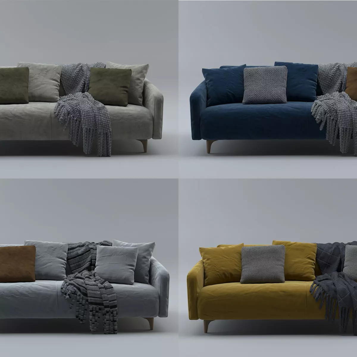 Sofa interrior 3D model_0