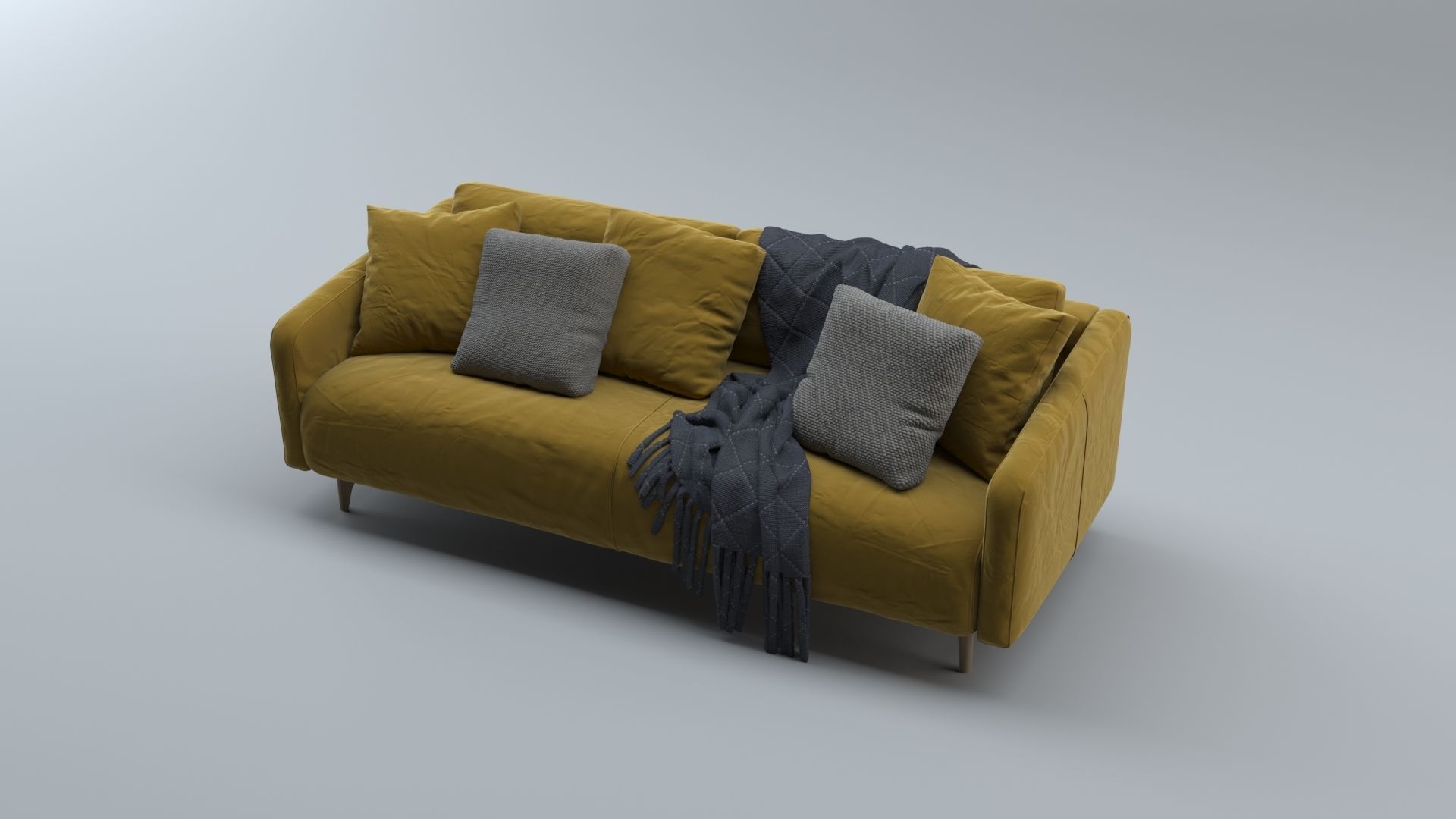 Sofa interrior 3D model_2