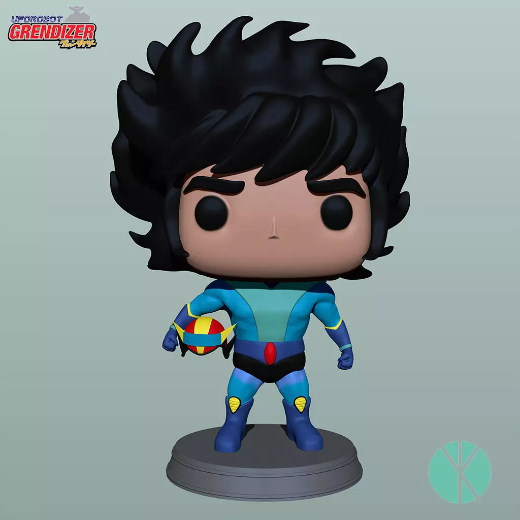 ALCOR - GRENDIZER 3D print model_0