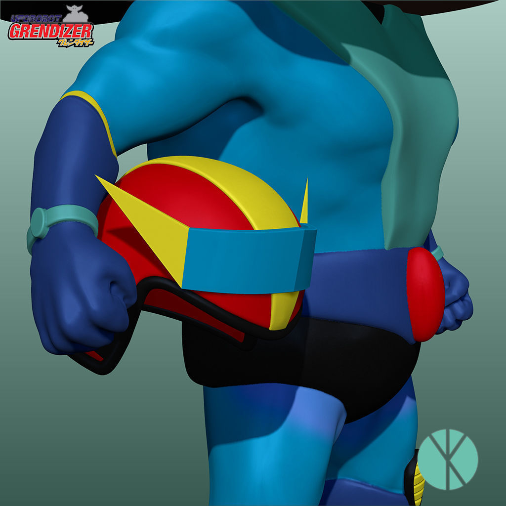 ALCOR - GRENDIZER 3D print model_1