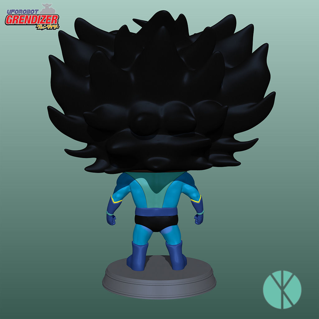 ALCOR - GRENDIZER 3D print model_2