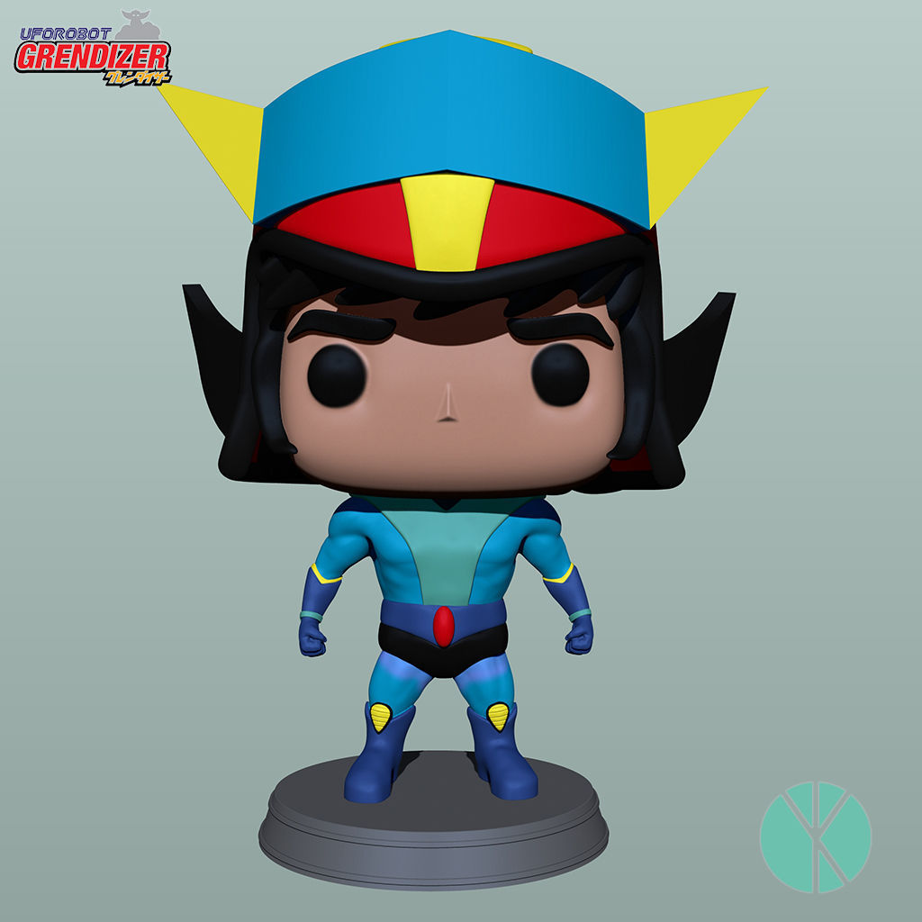 ALCOR - GRENDIZER 3D print model_10