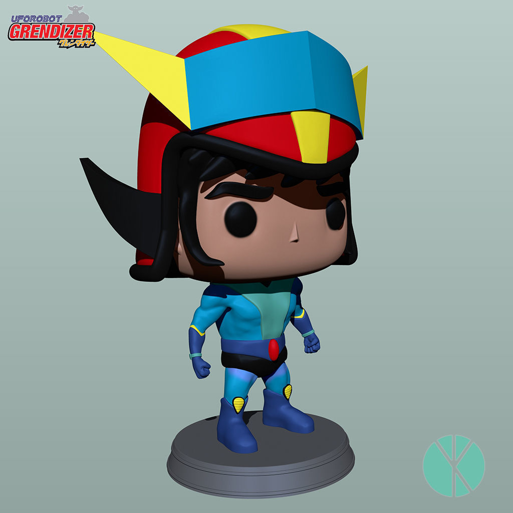 ALCOR - GRENDIZER 3D print model_3