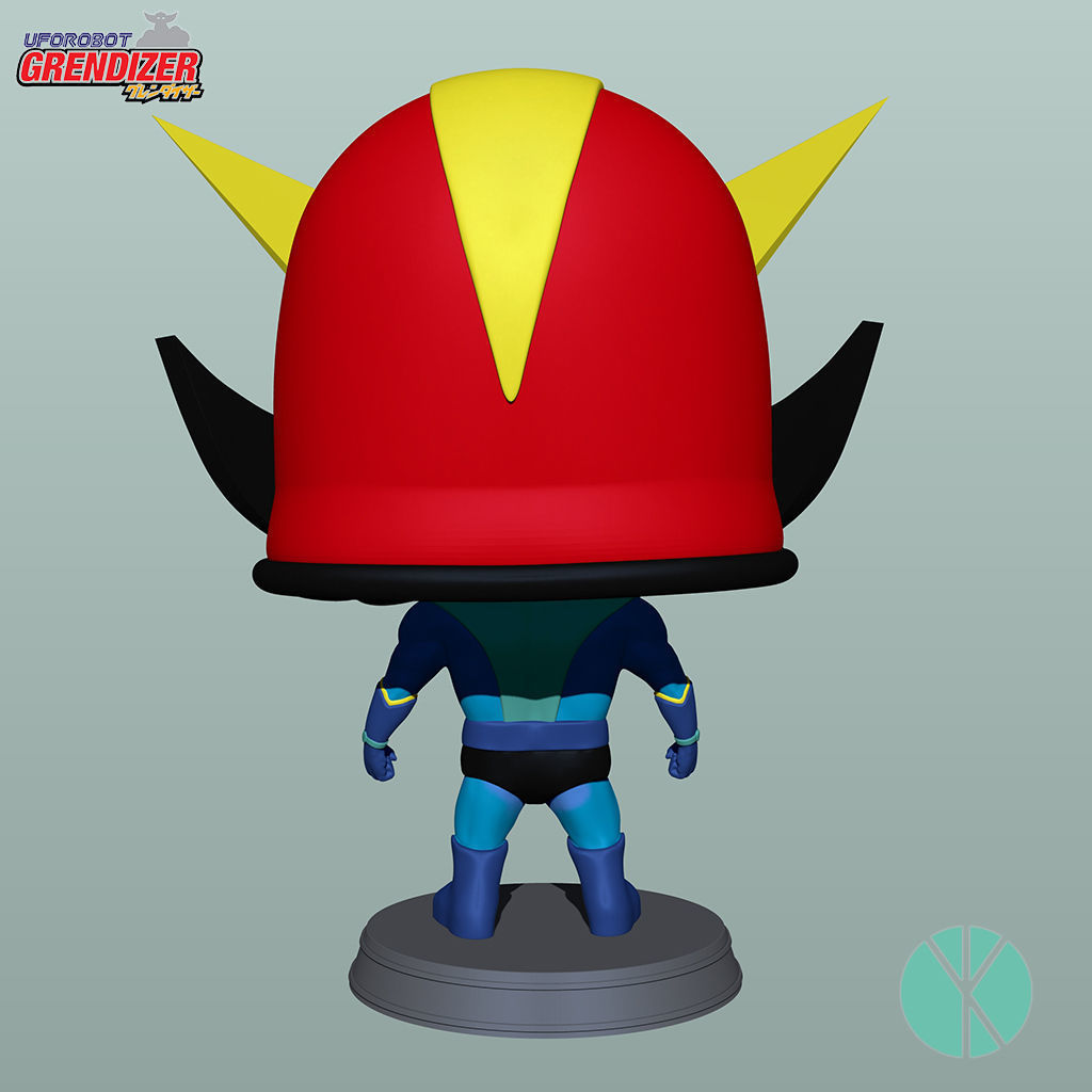 ALCOR - GRENDIZER 3D print model_4