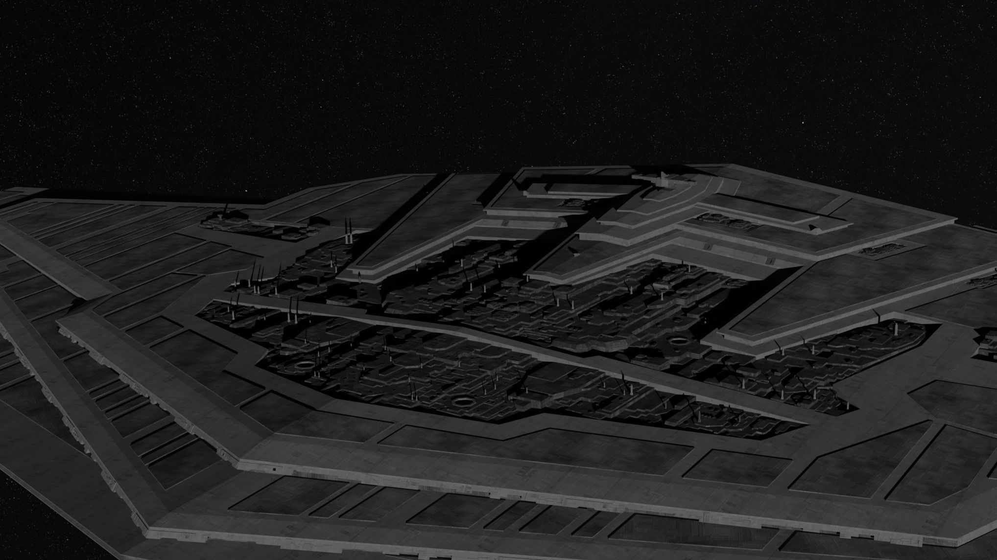 Supremacy Type mega - class Star Dreadnought  3D model_5