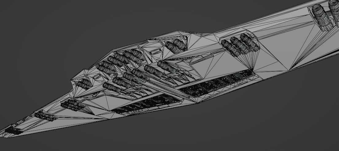 Supremacy Type mega - class Star Dreadnought  3D model_7