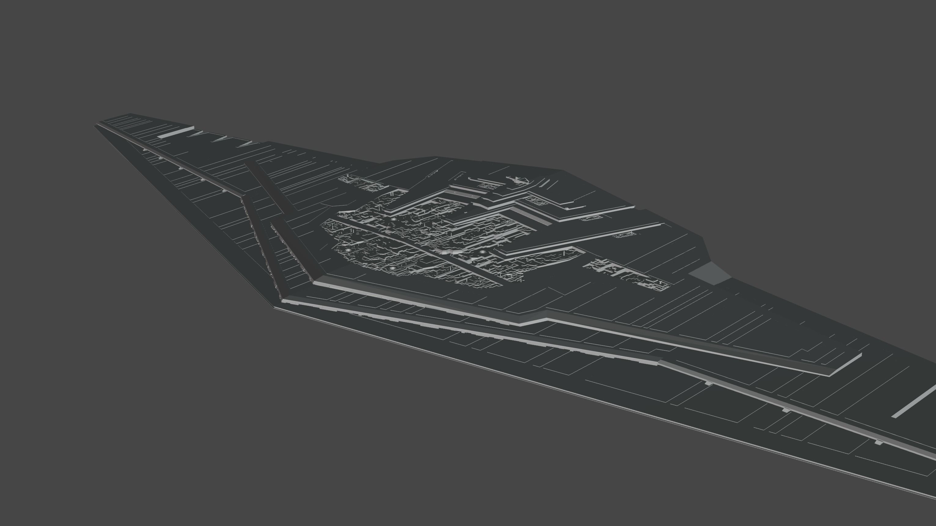 Supremacy Type mega - class Star Dreadnought  3D model_6