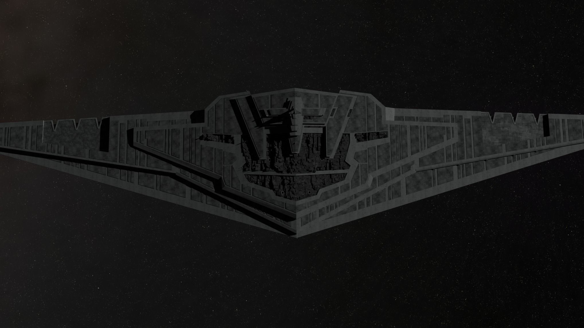 Supremacy Type mega - class Star Dreadnought  3D model_2