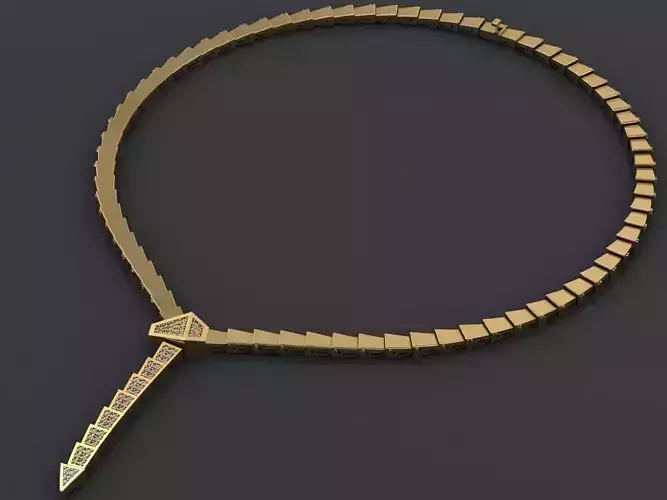 Bvlgari Snake Necklace 