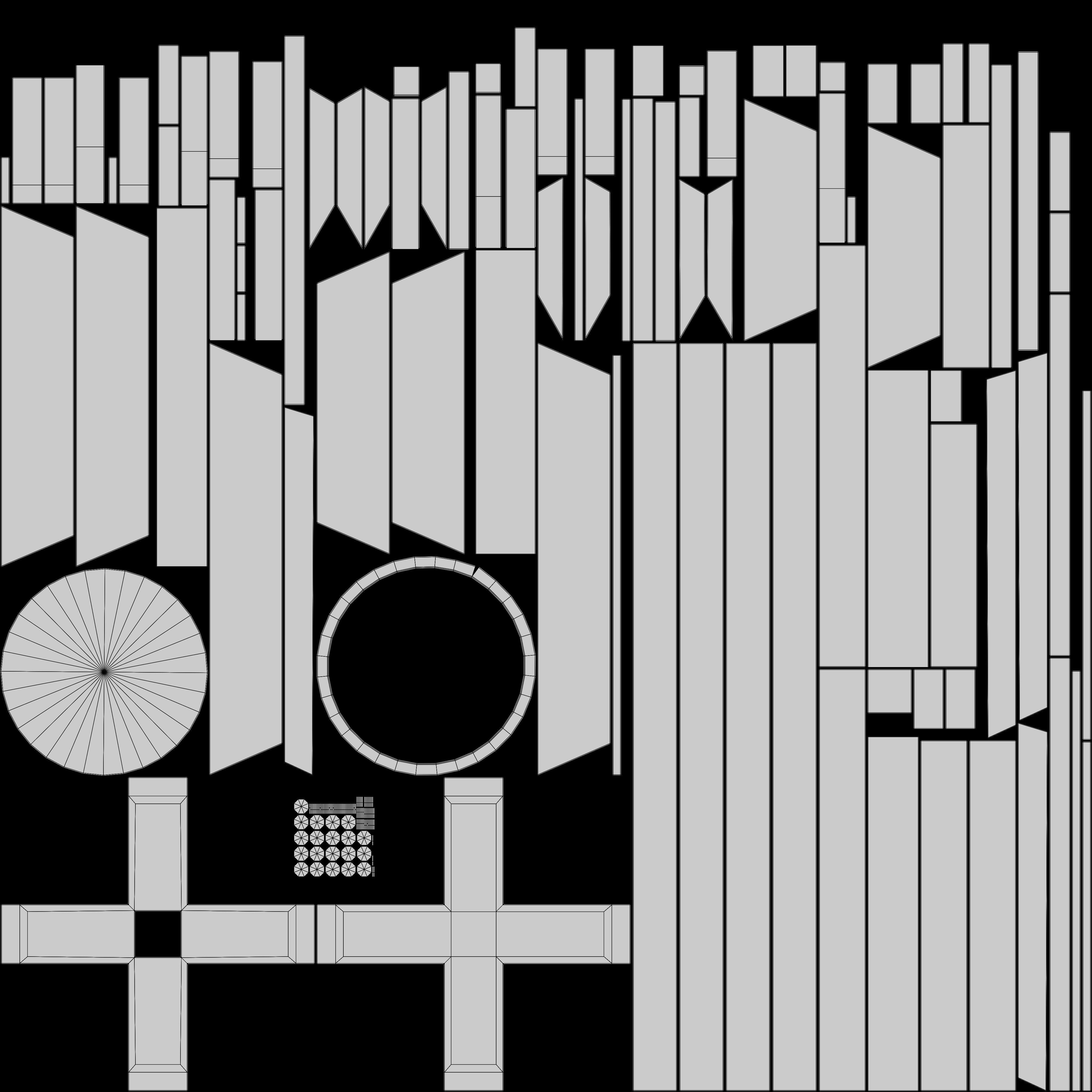 Practice Dummy PBR Game Ready Low-poly 3D model_11