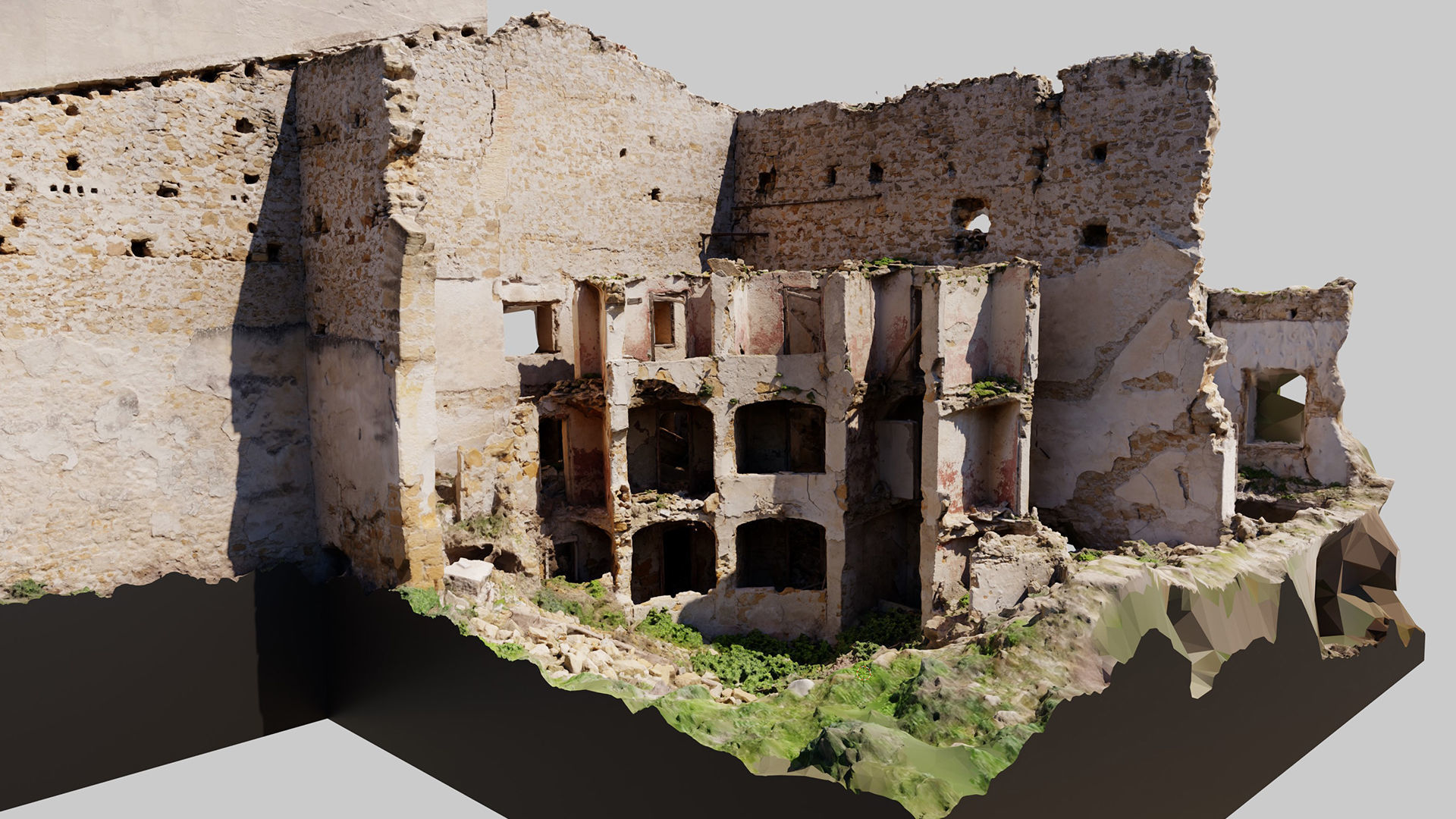 Abandoned-Building-Balconies-14 3D model_1