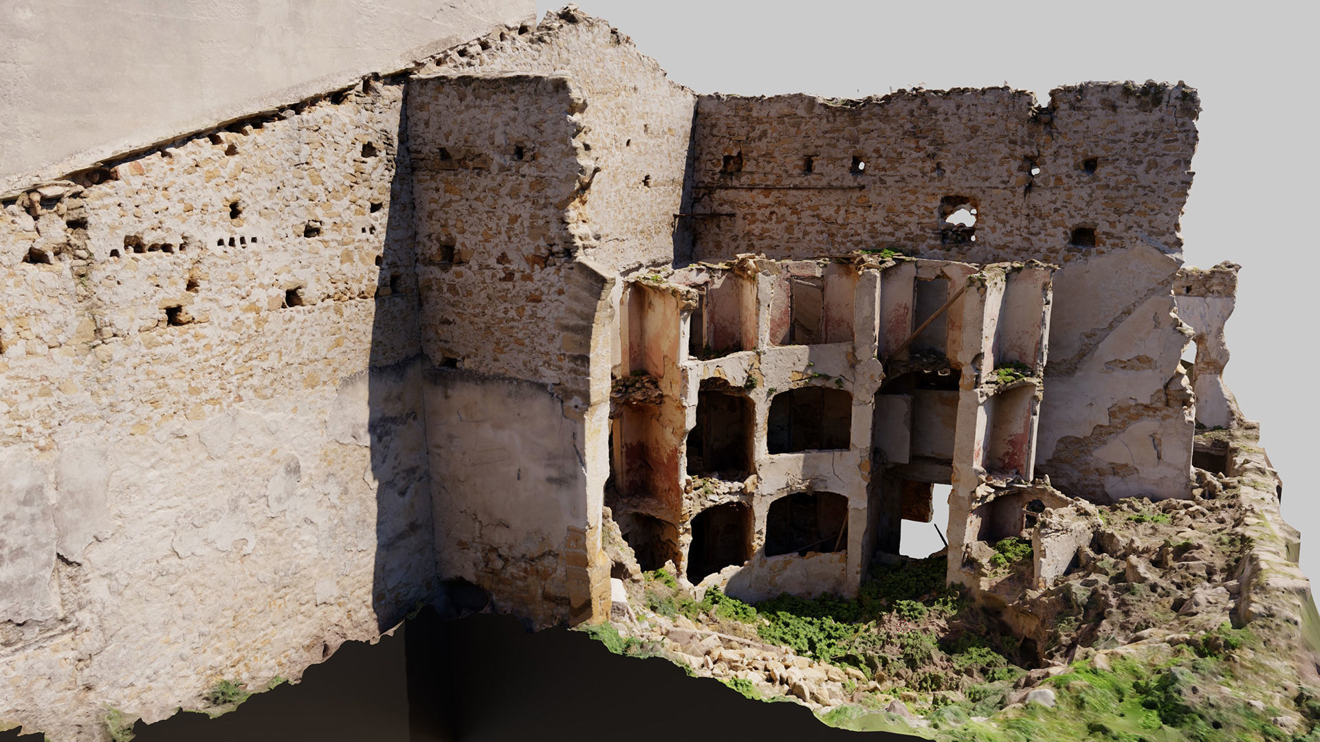 Abandoned-Building-Balconies-14 3D model_3