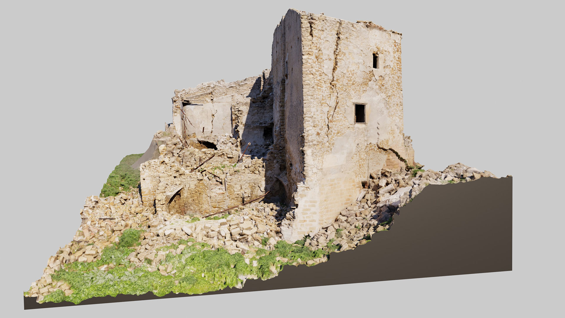 Abandoned-Building-16 3D model_1