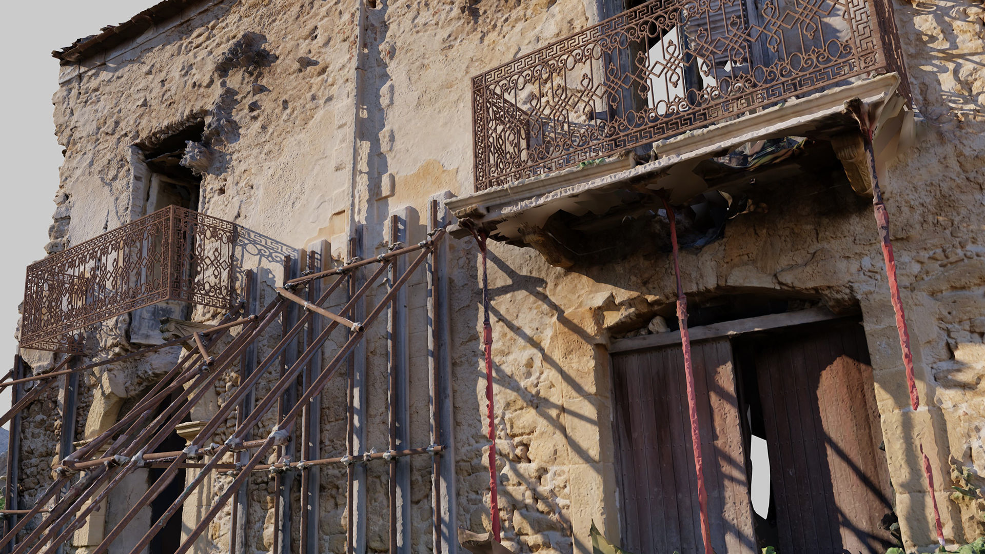 Abandoned-Building-17 3D model_4