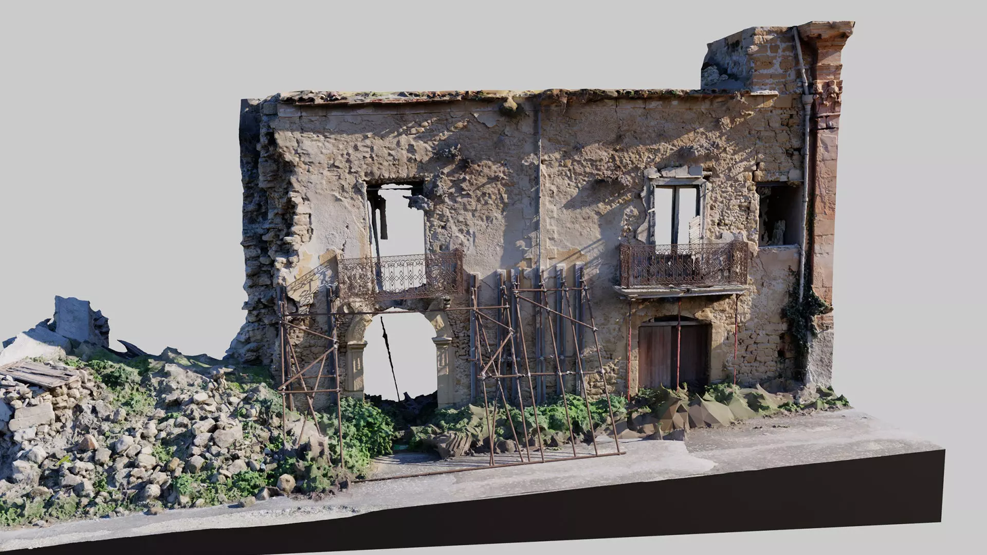 Abandoned-Building-17 3D model_0