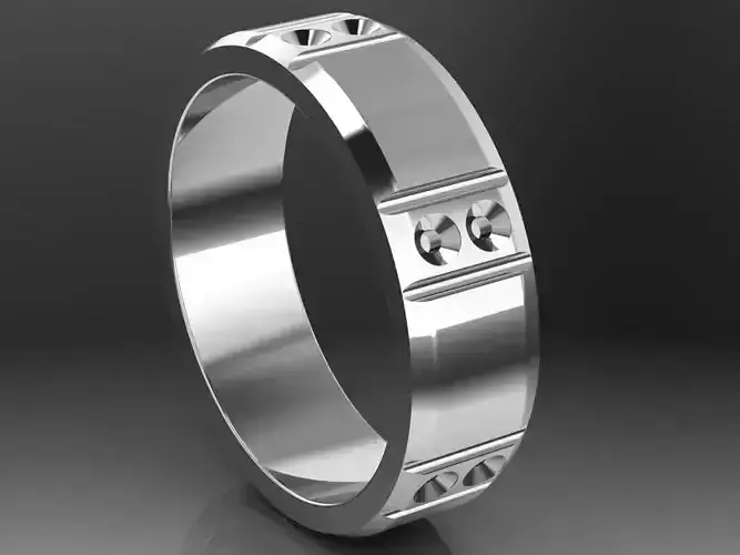 White gold engagement ring with diamonds