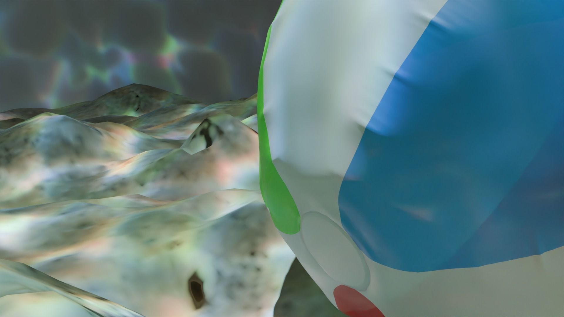 Beach Ball Free 3D model_6