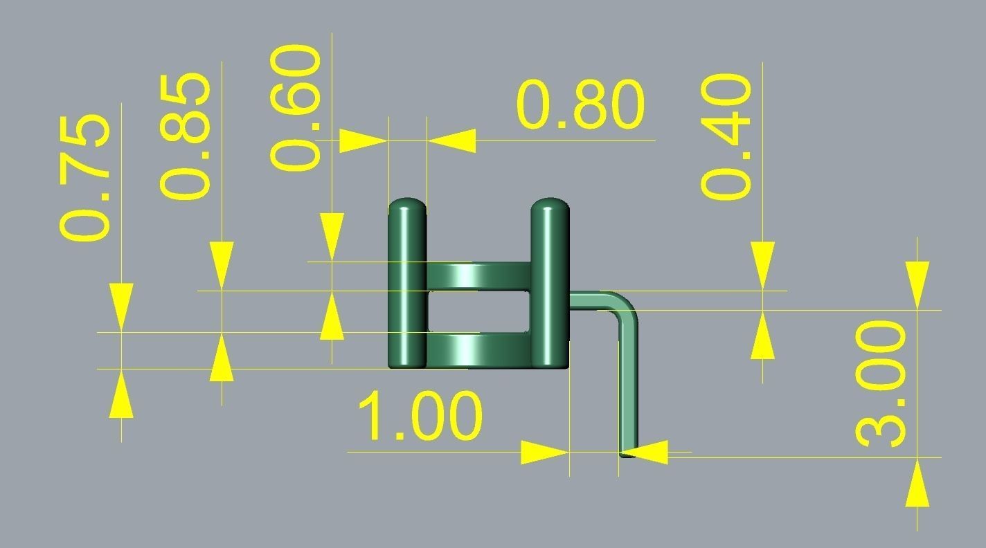 Riviera Round Gemstone Bracelet 3 50mm with clasp box   3D print model_21