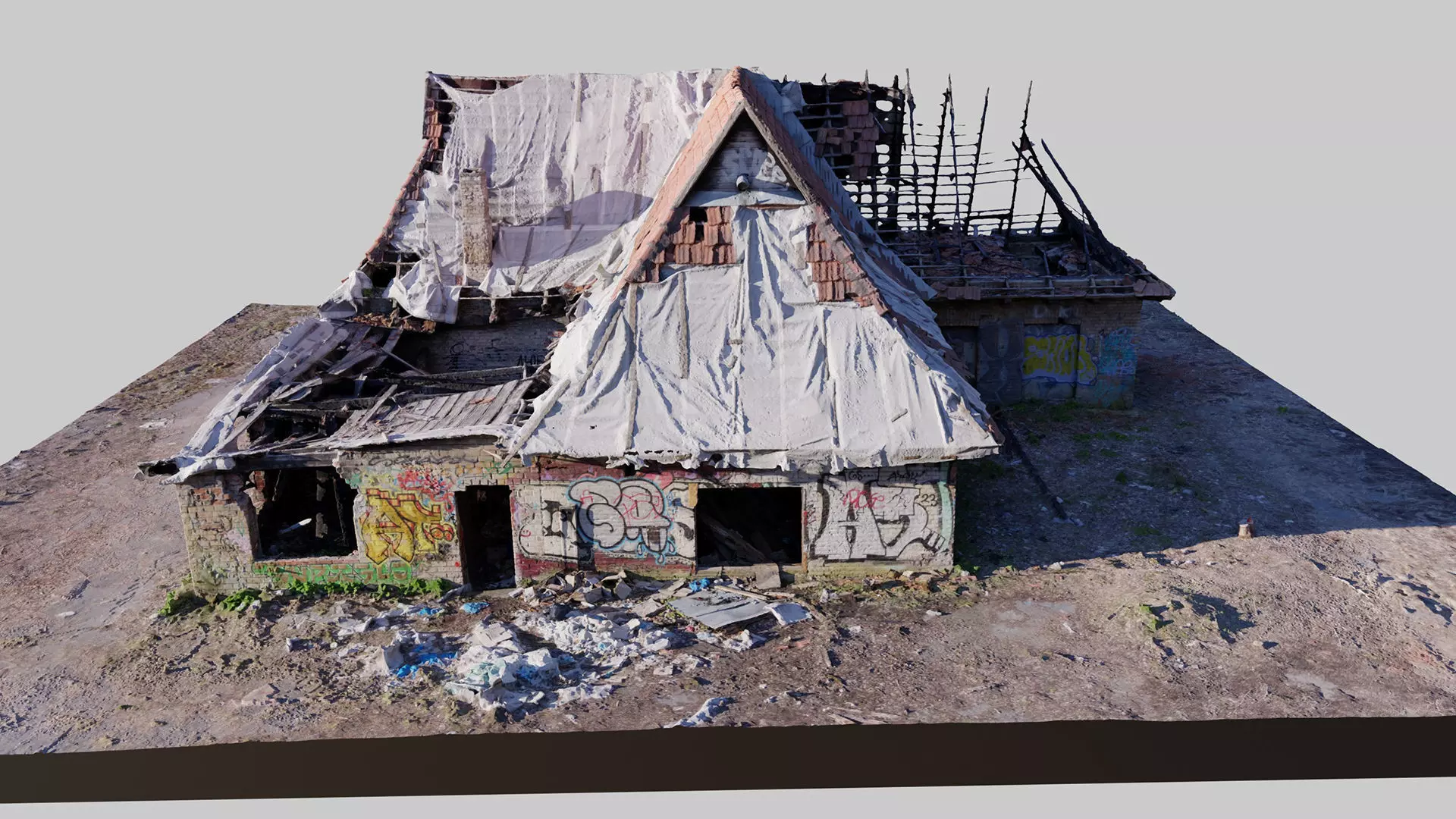 Abandoned-Soviet-Base-Building-1 3D model_0