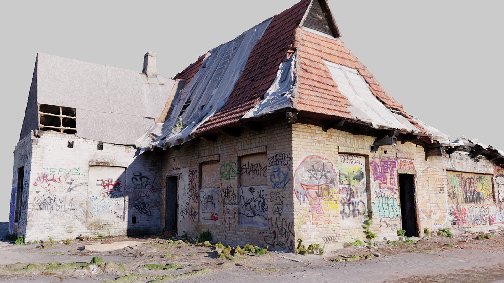Abandoned-Soviet-Base-Building-1 3D model_7